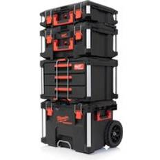 Milwaukee PACKOUT Bundle with 3 Piece Toolbox System and 3 Drawer Tool Box