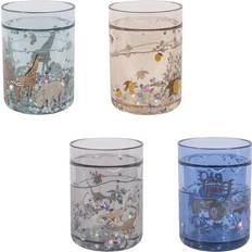 Konges Sløjd Glitter Cups 4 Pack Blue Mix