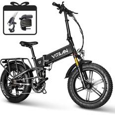 28" - Vuxen El-stadscyklar VITILAN Elcykel i7 Pro 3.0 Grön