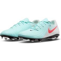 Red Football Shoes Nike Phantom GX 2 Club MG - Mint/Off Noir/Atomic Red