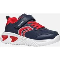 Geox Trainers Geox Boys Assister B.C Trainers - Navy/Red
