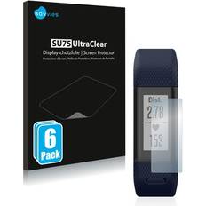 Screen Protectors Savvies 6x Screen Protector For Garmin Vivosmart HR Protective Film