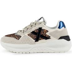 Sneaker Low Nexa - Creme/Blå/Brun