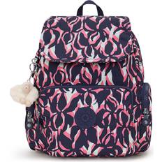 Kipling Backpacks Kipling Backpack City Zip S Palm Mood Print - 100% Recycled Polyester