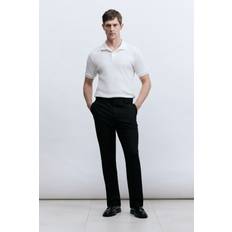 H&M Sort Habitbukser Slim Fit - Herre