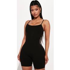 Nova Season Shortie Snatched Romper - Black