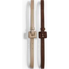 H&M Midjeskärp 2-pack - Beige