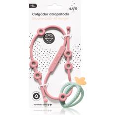 Baby Silicone Catch-All Hanger Silikonsnöre Pink 1 st