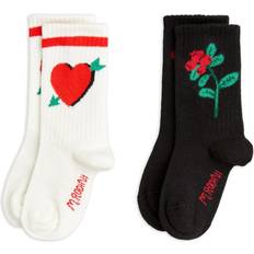 68/74 Strumpor Barnkläder Mini Rodini Multi Arrowed Heart 2-Pack Strumpor - Multi