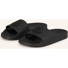 Moncler Logo Sliders - Black