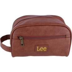 Brown Toiletry Bags Lee Men's Travel Kit - Cognac