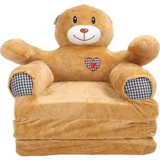 Kids Sofa Animal Cartoon Pattern Foldable Mini Couch
