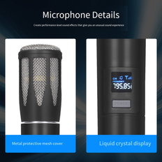 Microphones Melitt Wireless UHF Fixed Frequency Handheld Mic Micphone