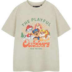 Beige Tops Paw Patrol Playful Outdoors Short-Sleeved T-Shirt - Beige