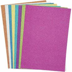 Orange Paper Artbox 8 Sheets A4 Art Craft Craft
