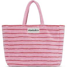 Bongusta Naram Weekend Bag - Baby Pink/Ski Patrol Red