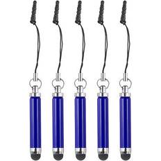 5pcs Metallic Stylus Pen Dark Blue