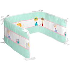 Bumpers HappyFriday Mr Fox Pumpkin Multicolour Cot Protector 210 x 40 cm