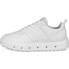 ecco Golf Street 720 Women's Leather Gore-Tex Golf Shoes - White