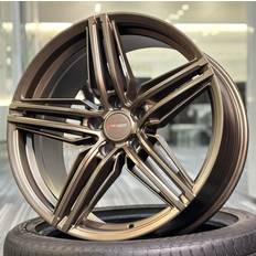 Car Rims Velocity 18 Inch Audi TT 2007-2023 VC6 Matt Bronze 8J Alloy Wheels x4
