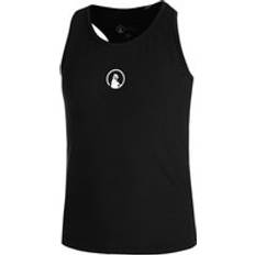 Black Tank Tops Quiet Please Racerback Tank Top Girls - Black