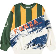 Molo 116 Sweatshirts Molo Monti Sweatshirt Mash Up - Grønn