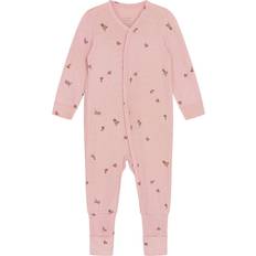 24-36M - Rosa Pyjamasar Hust & Claire Bambu Pyjamasdräkt Dusty Rose