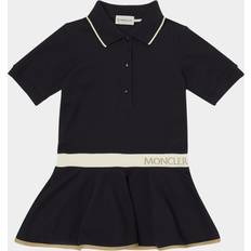 Moncler Dresses Moncler Kids Piqué Polo Dress - Navy