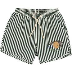 Polyester Badbyxor Konges Sløjd Seer Asnou Swimshort Grs - Badkläder