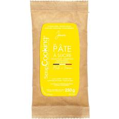 Gula Bakdekorationer ScrapCooking Sockerpasta 250 g Gul Ätbart