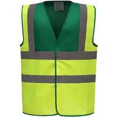S Work Vests Yoko Warnschutz-Weste High-Vis 2-Bands - Gelb/Grün