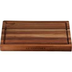 Le Creuset Chopping Boards Le Creuset Acacia Wood Carving Chopping Board