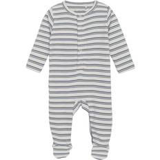 Fixoni Flint Stone Romper LS W. Feet Rib - Str. 62