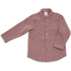 Engel Kid's Hemd Shirt - Brown/Pink