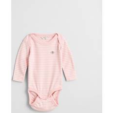 Gant Barn Baby Shield Striped - Blushing Pink