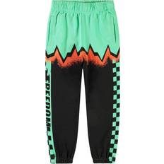 Molo Sweatshirt pants Trousers Molo Boys Cotton Joggers - Green/Black