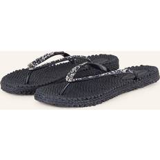 Ilse Jacobsen Flip Flop With Rhinestones - Marinblå