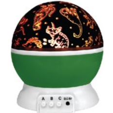 Gabba Goods Led Projector Dino Night Light
