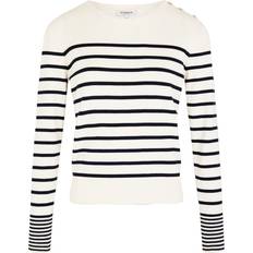 Morgan Pullover - Elfenben/Sort