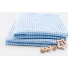 Set of 2 Croizic 70 x 70 cm Gingham 100% Cotton Muslin Swaddles
