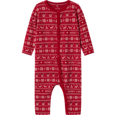 Röda Pyjamasar Barnkläder Name It Vismas Pyjamas - Jester Red