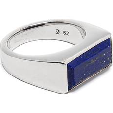 Tom Wood Peaky Ring - Men - Stone/Sterling Silver/Lapis Lazuli
