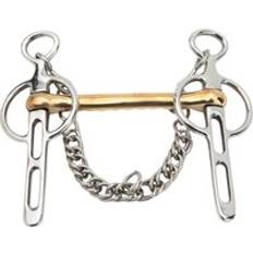 Horka Liverpool Horse Bit 2 Slots - Doré