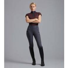 Body Protectors Women's Full Grip Riding Leggings Premier Equine Concerto - Gris