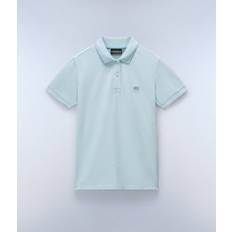 Napapijri Women Polo Shirts Napapijri Women Nina Short Sleeve Polo Shirt - Light Blue