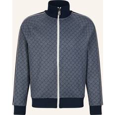 Joop! Herren Sweatjacke - Blau Gemustert