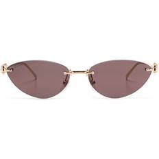 Cartier Clash Sunglasses - Women - Gold