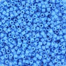 Blå Glasperler Miyuki Delica Beads Duracoatdelphinium