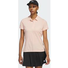 Adidas Pink Polo Shirts adidas Ultimate365 Tour Twistknit Polo Shirt - Powder Coral