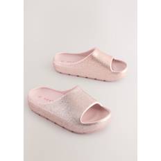 Kids' Chunky Glitter Slide Sandal - Rose Gold